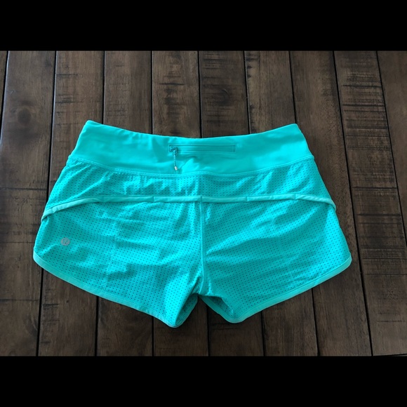 Lululemon Speed Shorts Bali Breeze - Picture 2 of 7
